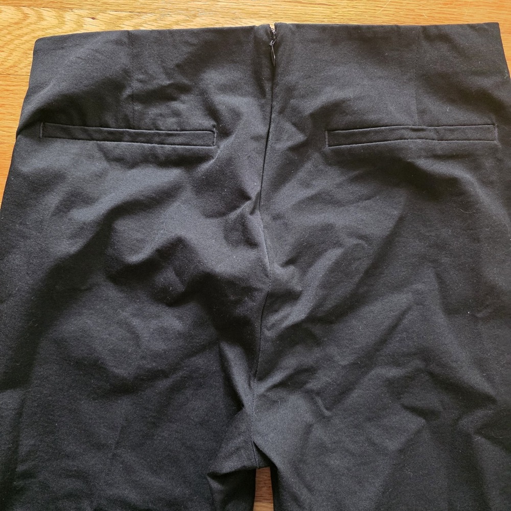 Madewell Fraser Slim Pant Womens Sz 29 Black Preppy Business Acadameia NWT - Picture 8 of 9